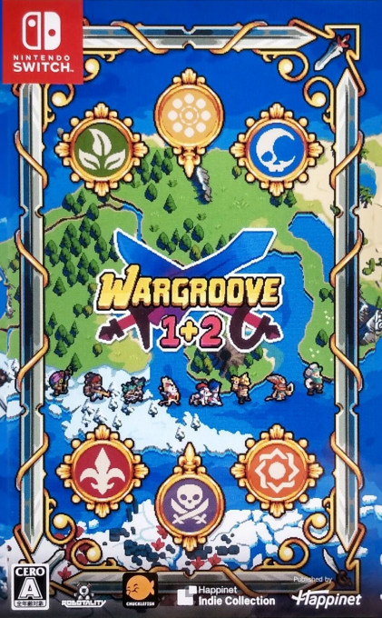 Wargroove 1 + 2 — box-2D (JP)