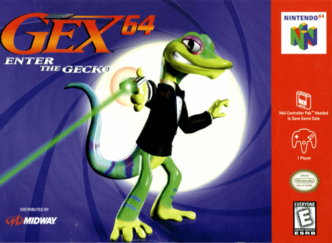 Gex 64 - Enter the Gecko box art