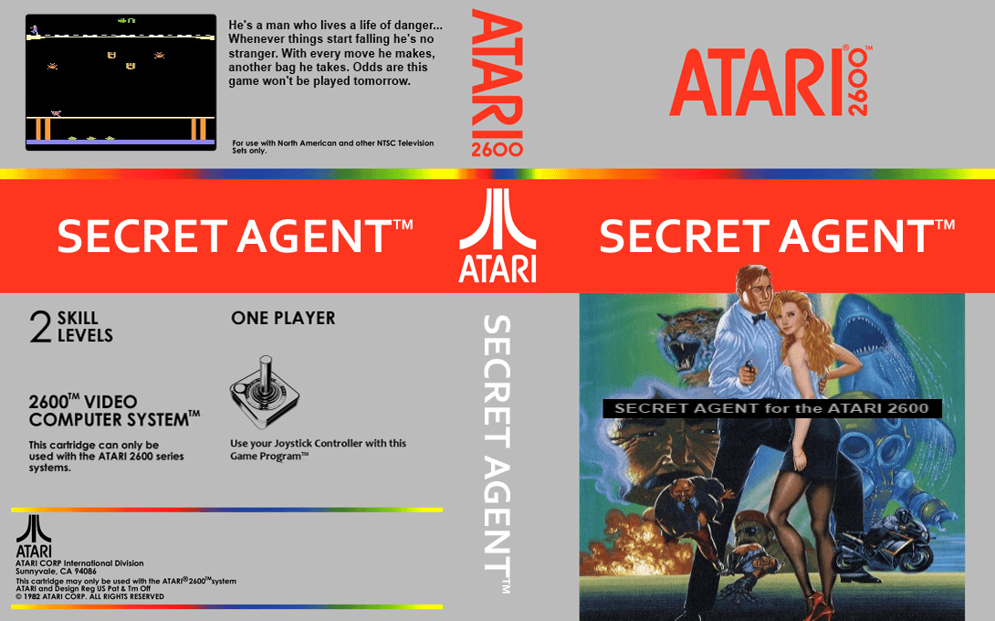 Secret Agent — box-texture (US)