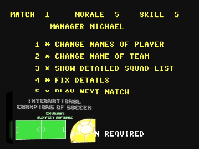 International Champions Of Soccer — mixrbv2 (WOR)