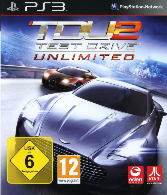 Test Drive Unlimited 2 — box-2D (DE)