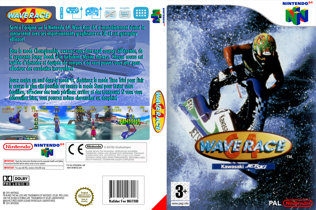 Wave Race 64 — box-texture (FR)
