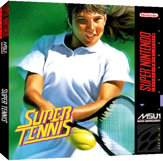 Super Tennis — box-3D (US)
