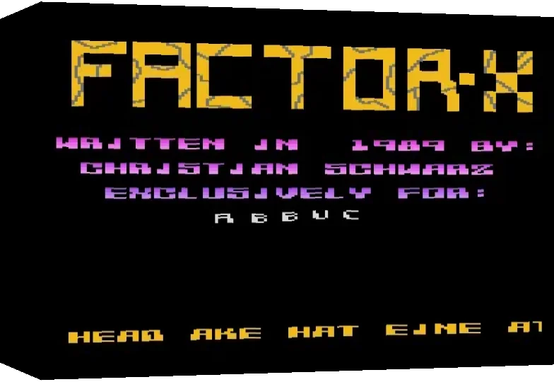 Factor-x — box-3D (WOR)