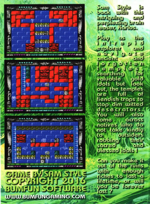 Karlos Und Schatze Der Azteken — box-2D-back (EU)