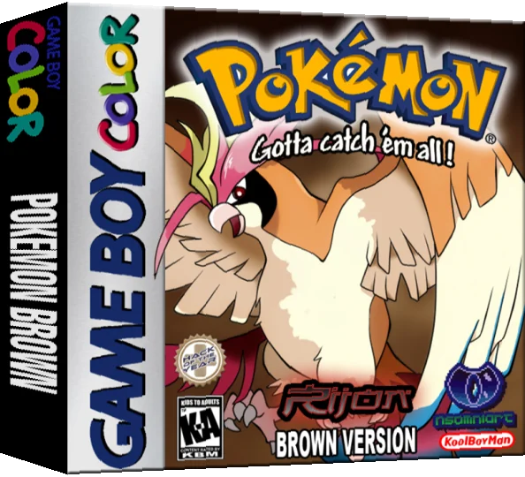 Pokémon - Brown — box-3D (WOR)