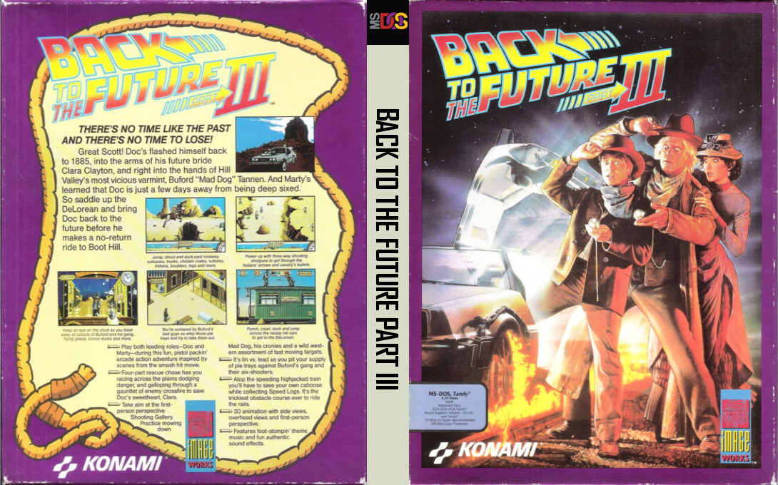 Back To The Future Part 3 — box-texture (US)