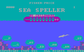 Sea Speller — sstitle (WOR)