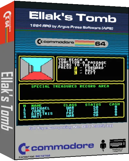 Ellak's Tomb — box-3D (CUS)
