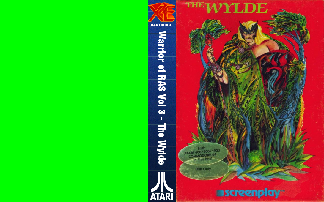 Warrior Of Ras Vol 3 - The Wylde — box-texture (WOR)