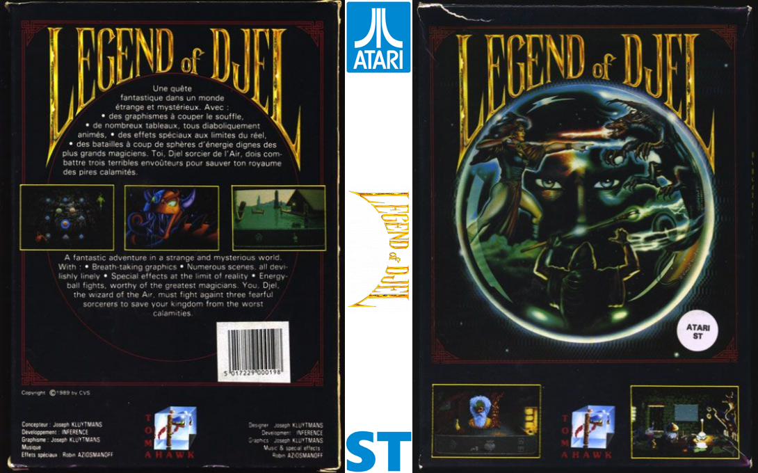 Legend Of Djel — box-texture (EU)