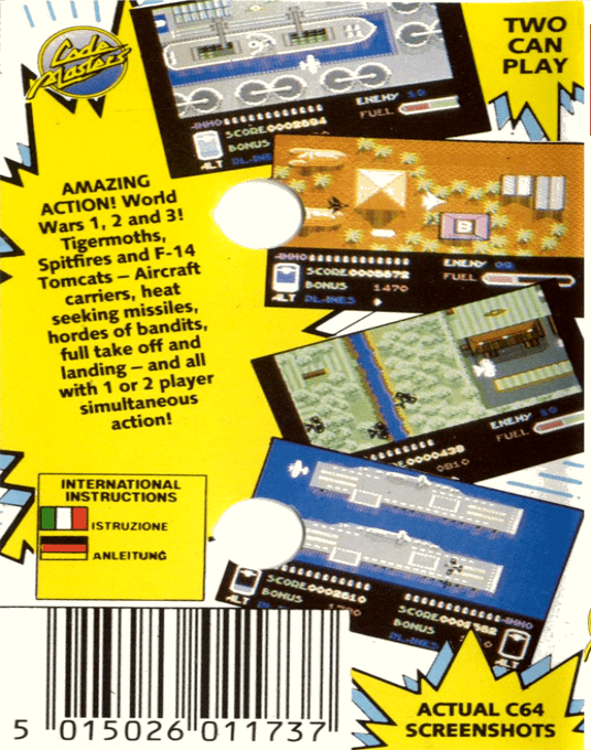 Arcade Flight Simulator — box-2D-back (EU)
