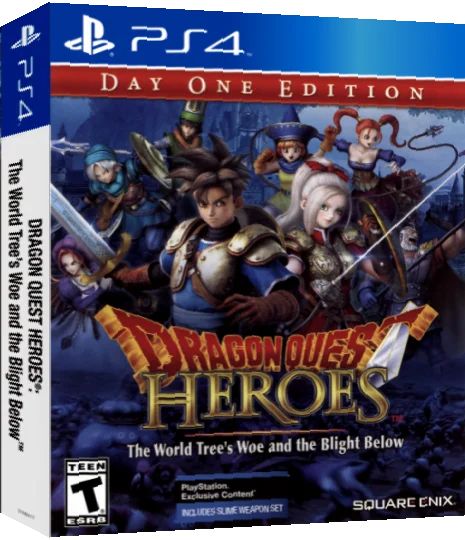Dragon Quest Heroes - The World Tree's Woe and the Blight Below — box-3D (US)