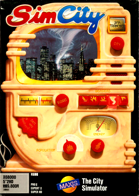 Sim City box art