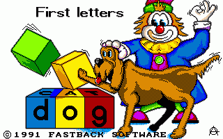 First Letters - For Under 5's — sstitle (WOR)