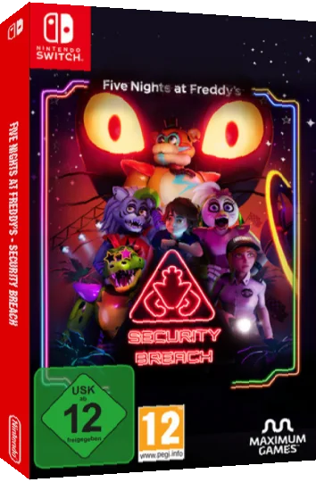 Five Nights at Freddy’s - Security Breach — box-3D (DE)