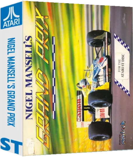 Nigel Mansell's Grand Prix — box-3D (EU)