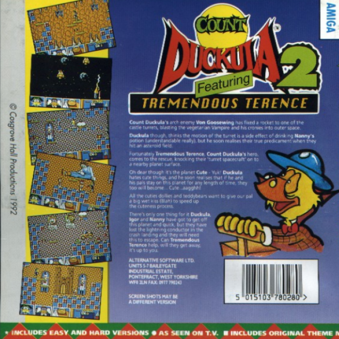 Count Duckula 2 Featuring Tremendous Terence — box-2D-back (CUS)