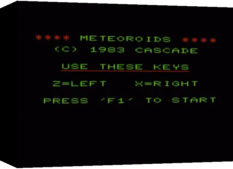 Meteoroids — box-3D (WOR)