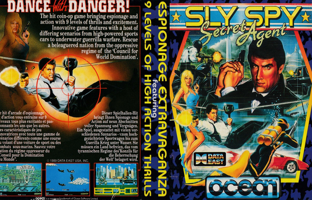 Sly Spy - Secret Agent — box-texture (EU)