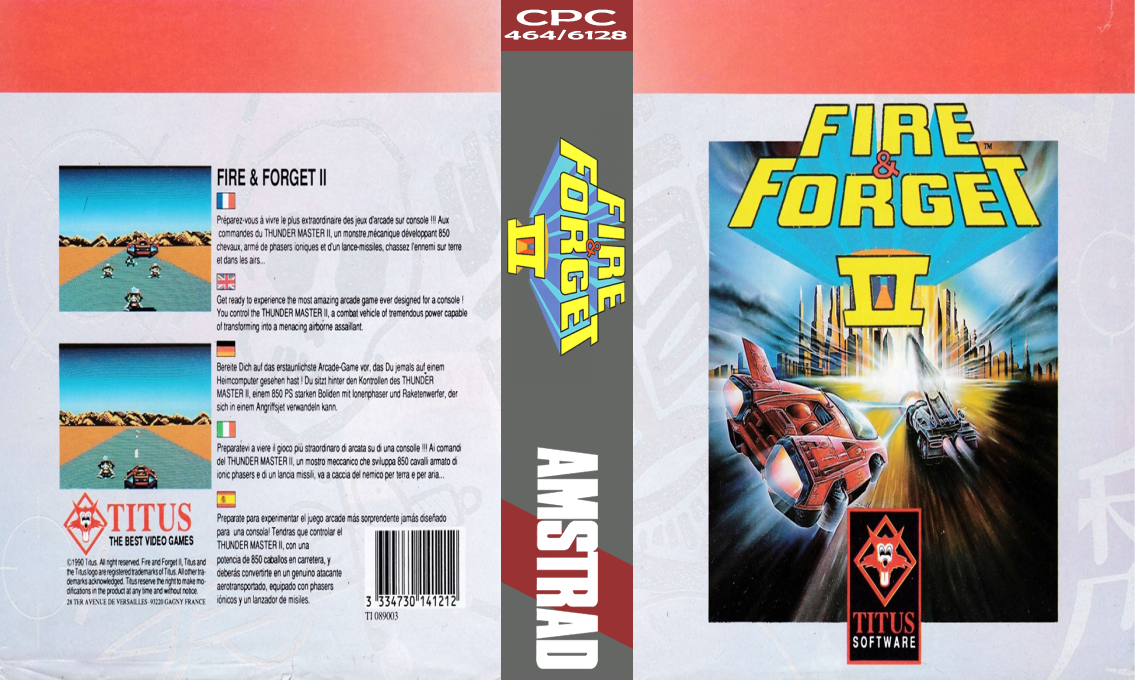 Fire And Forget 2 — box-texture (EU)