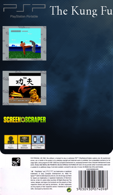 Kung Fu, The — box-2D-back (SS)