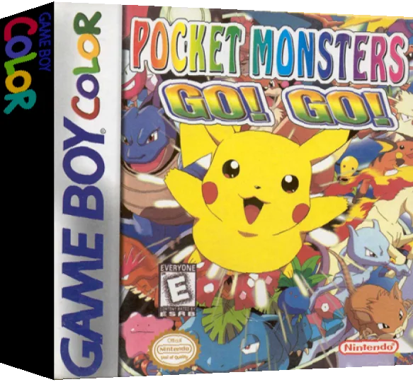 Pocket Monsters Go! Go! - The Pikachu Nightmare — box-3D (US)