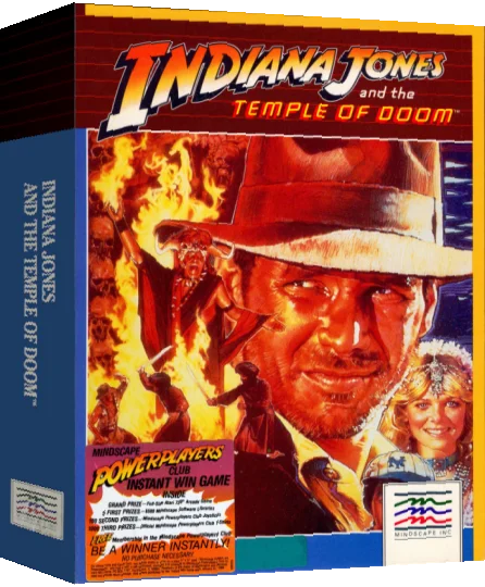 Indiana Jones And The Temple Of Doom — box-3D (US)