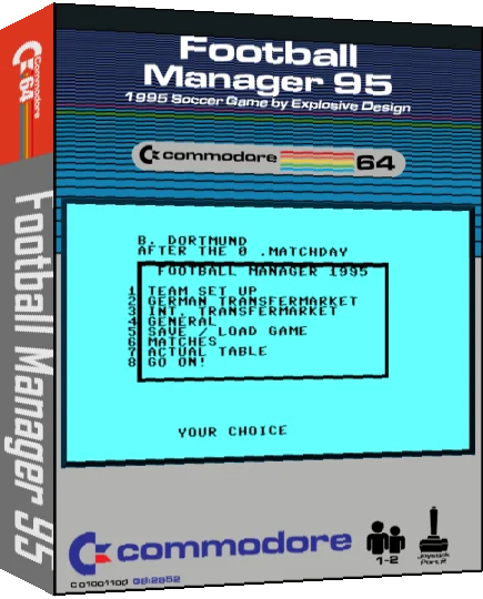 Football Manager '95 — box-3D (CUS)