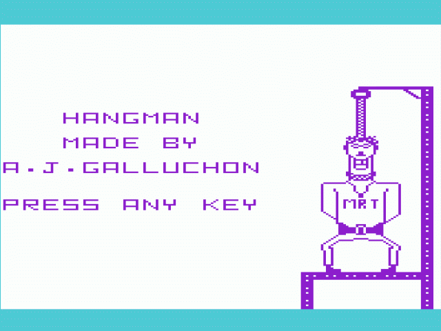 Hangman — sstitle (WOR)