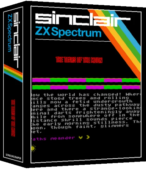 The Tears of the Moon — box-3D (SS)