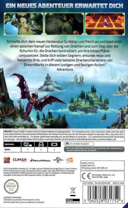 DreamWorks Dragons - Dawn of New Riders — box-2D-back (DE)