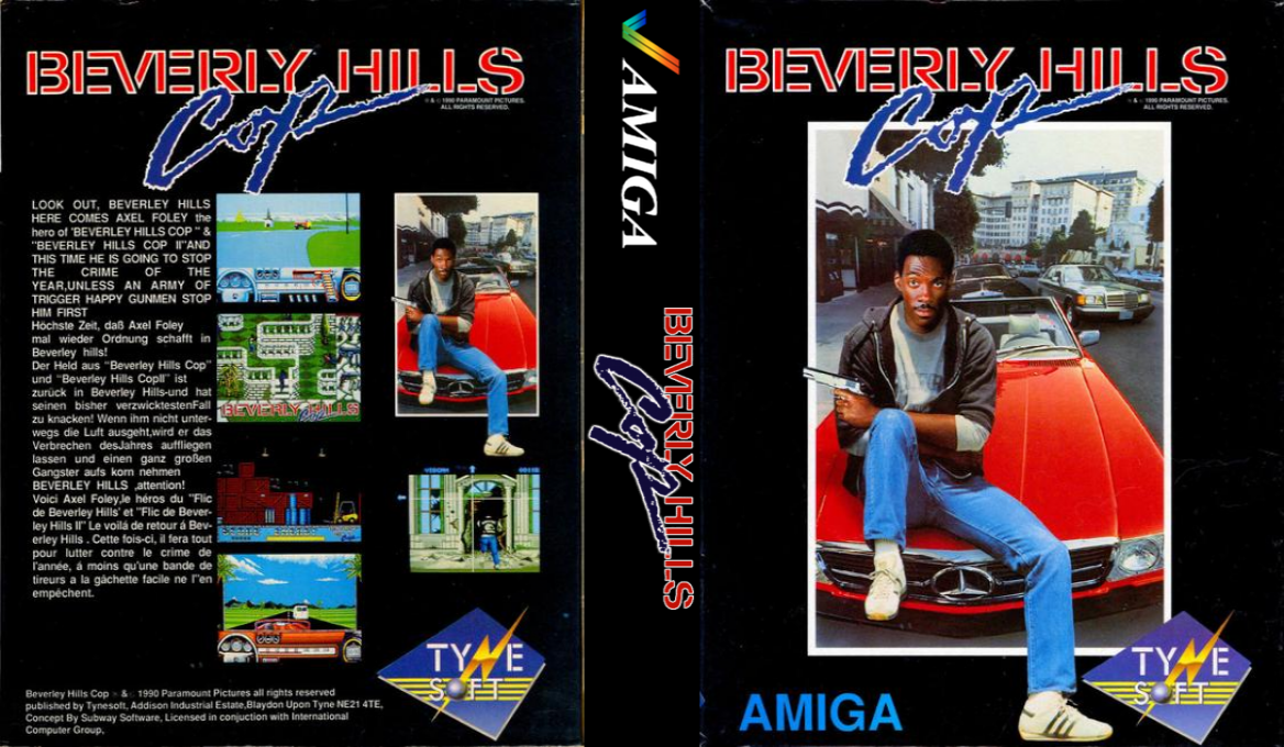 Beverly Hills Cop — box-texture (EU)