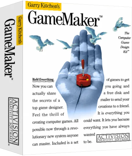 Garry Kitchen's Gamemaker — box-3D (US)