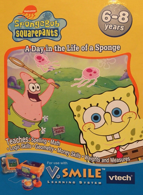 Spongebob Squarepants - A Day In The Life of A Sponge box art