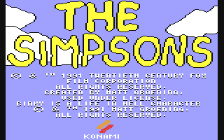 Simpsons Arcade Game, The — sstitle (WOR)