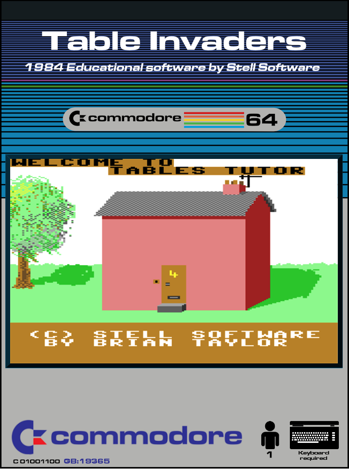 Table Invaders box art