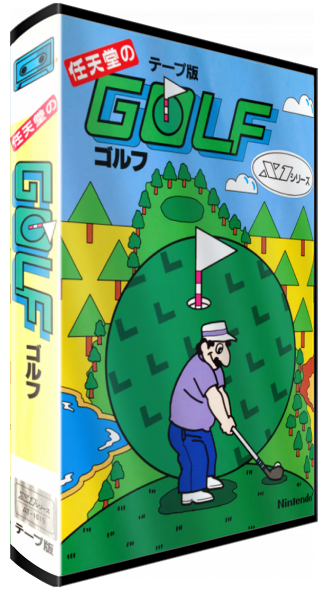 Nintendo No Golf — box-3D (JP)