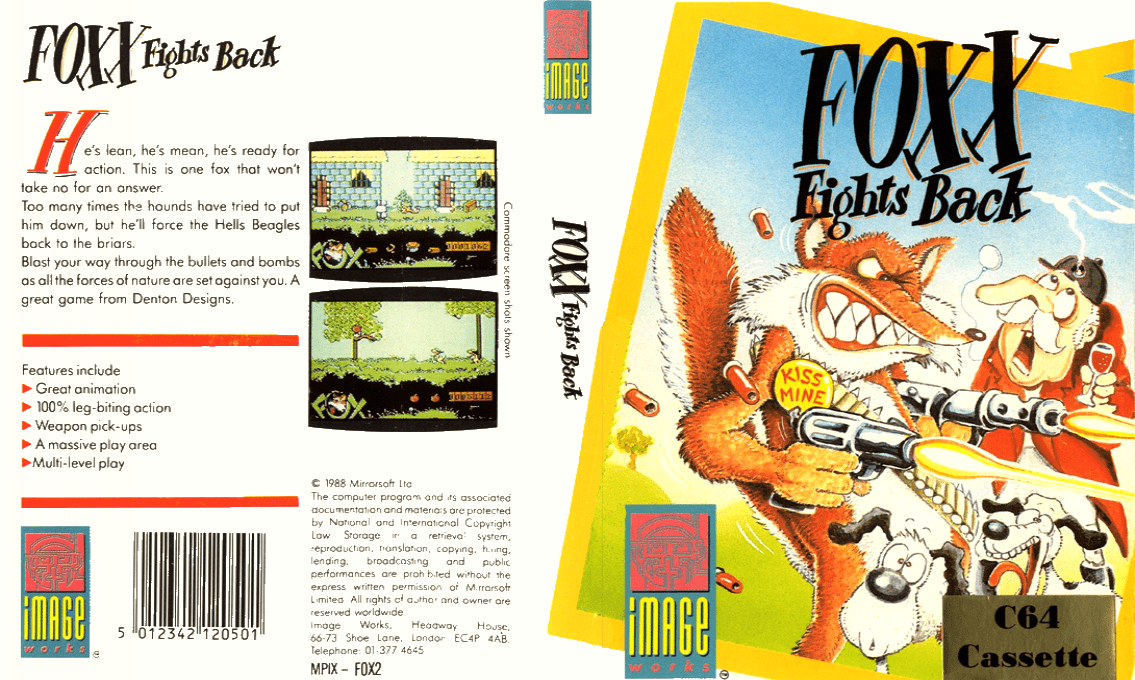 Fox Fights Back! — box-texture (EU)