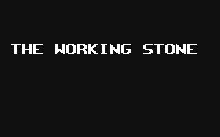 The Working Stone — sstitle (WOR)