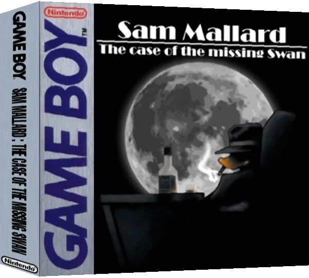 Sam Mallard - The Case of the Missing Swan — box-3D (WOR)