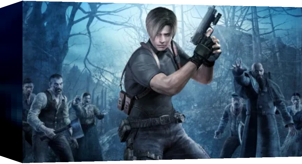 Resident Evil 4 Hd — box-3D (WOR)