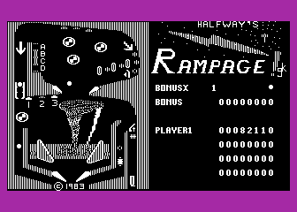 Rampage Pinball — ss (WOR)