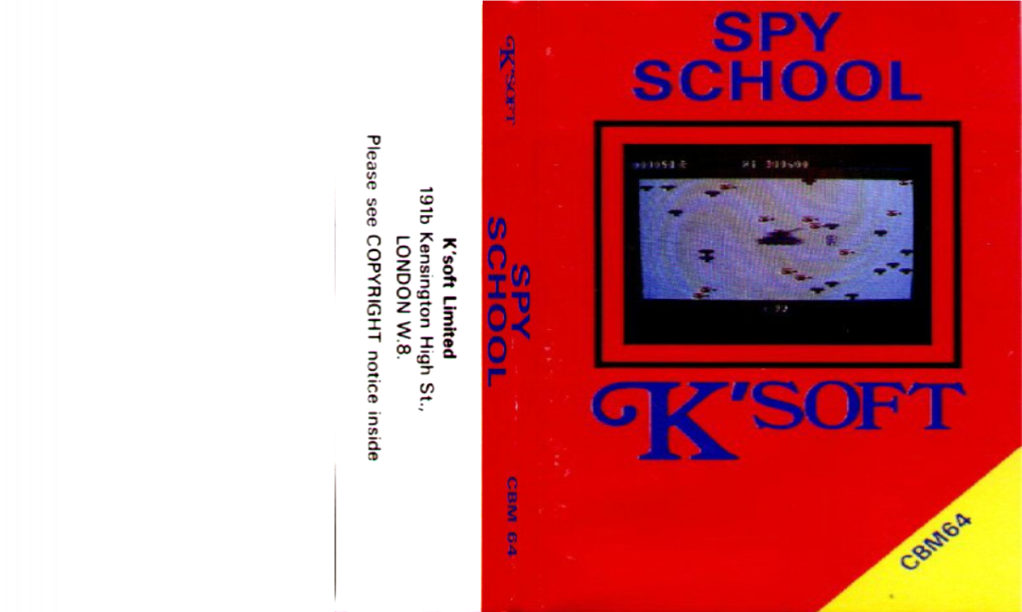 Spy School — box-texture (EU)