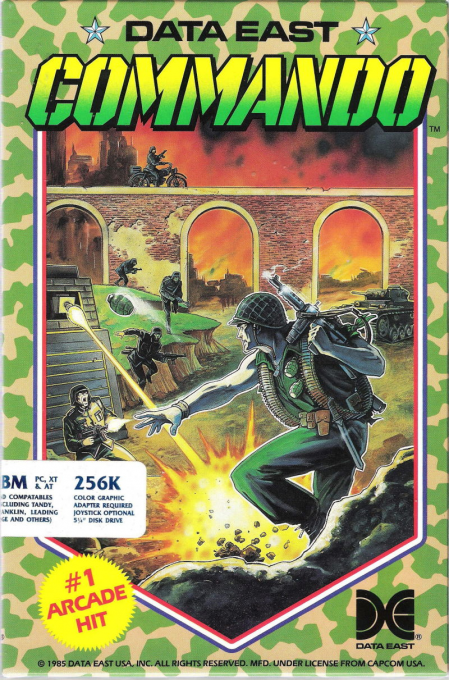 Commando box art