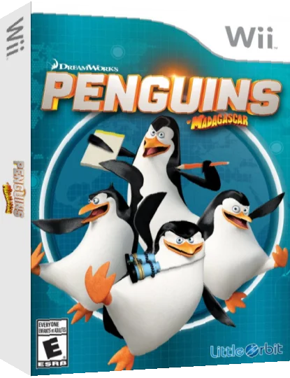 DreamWorks Penguins of Madagascar — box-3D (US)