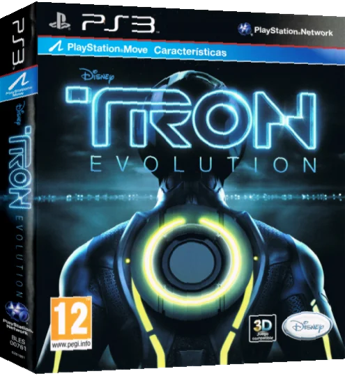 Disney Tron - Evolution — box-3D (SP)