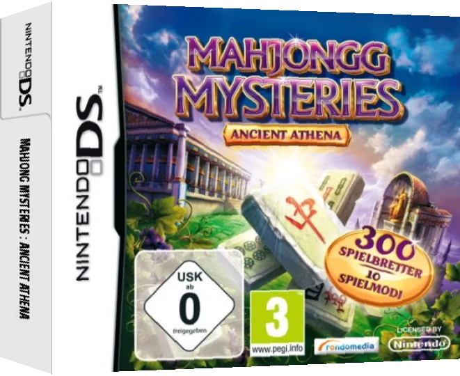 Mahjong Mysteries - Ancient Athena — box-3D (EU)