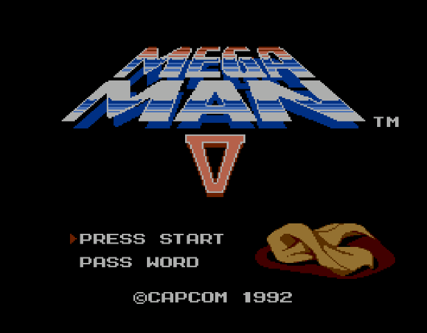 Mega Man 5 — sstitle (US)