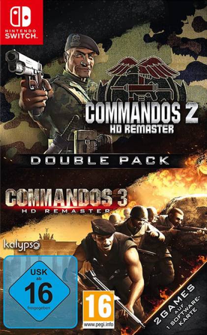 Commandos 2 & 3 HD Remaster Double Pack box art